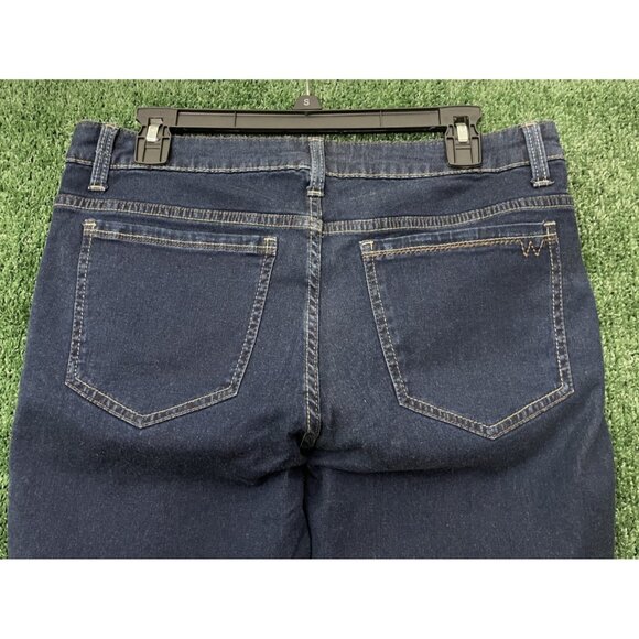 Wrangler Women's Stretch Denim Jeans Size 10M Dark Blue Pockets NWT - Picture 10 of 11